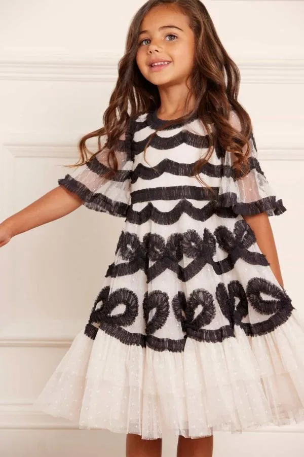 KIDS Needle and Thread Ingrid Kids Dress Champagne KIDS Needle and Thread Ingrid Kids Dress Champagne