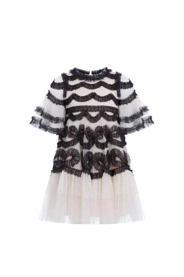 KIDS Needle and Thread Ingrid Kids Dress Champagne KIDS Needle and Thread Ingrid Kids Dress Champagne