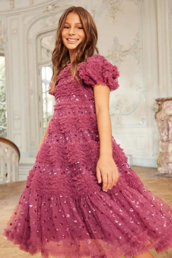KIDS Needle and Thread Vivian Kids Dress Pink