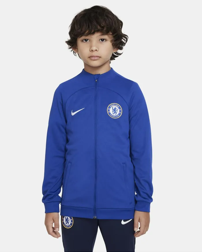 Kids Nike All Clothing Chelsea FC Academy Pro Rush Blueobsidianwhite