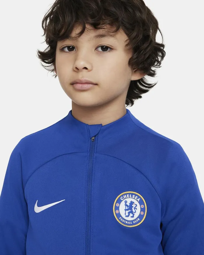 Kids Nike All Clothing Chelsea FC Academy Pro Rush Blueobsidianwhite