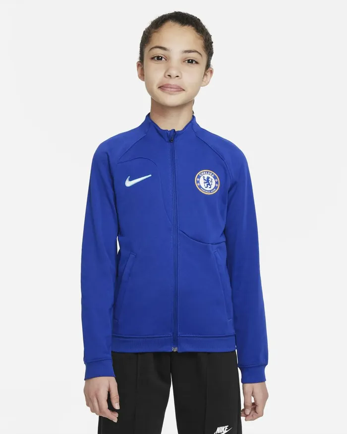 Kids Nike All Clothing Chelsea FC Academy Pro Rush Bluewhite