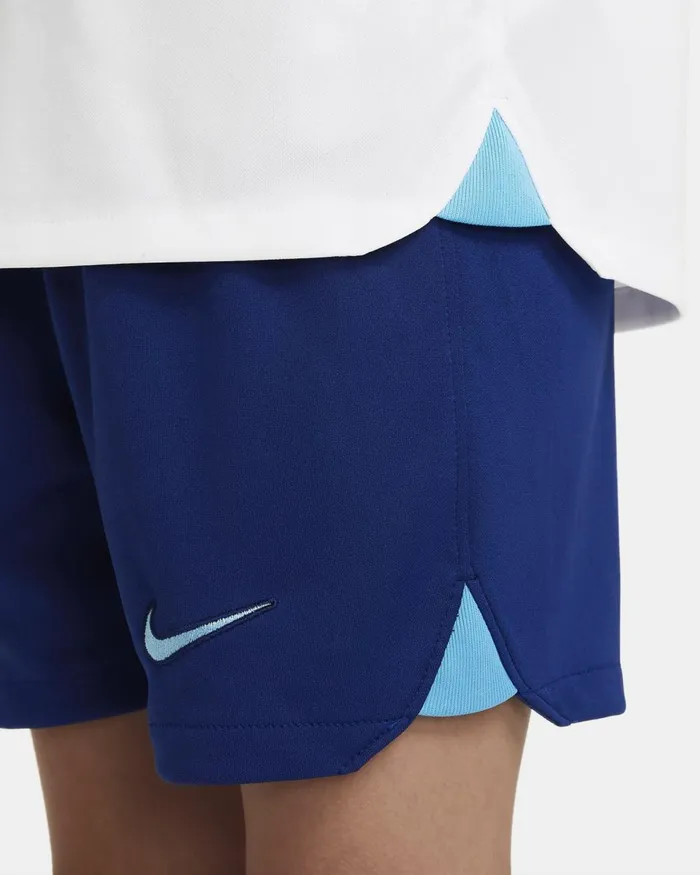 Kids Nike All Clothing England 202223 Home Whiteblue Furyblue Void