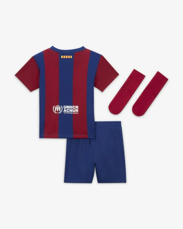 Kids Nike All Clothing FC Barcelona 202324 Home Deep Royal Bluenoble Redwhite