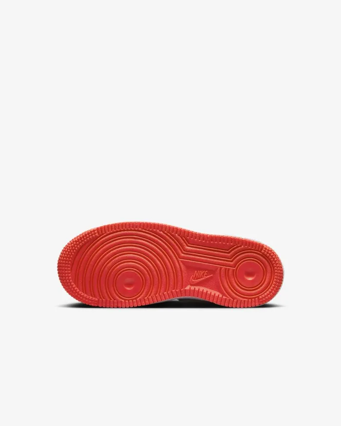 Kids Nike Younger Kids 3 8211 7 Years Force 1 Light Smoke Greywhitebright Crimson