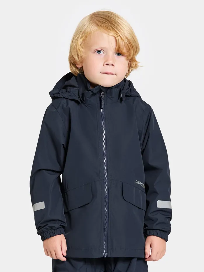 Kids Norma Jacket Navy Didriksons Spring Jackets