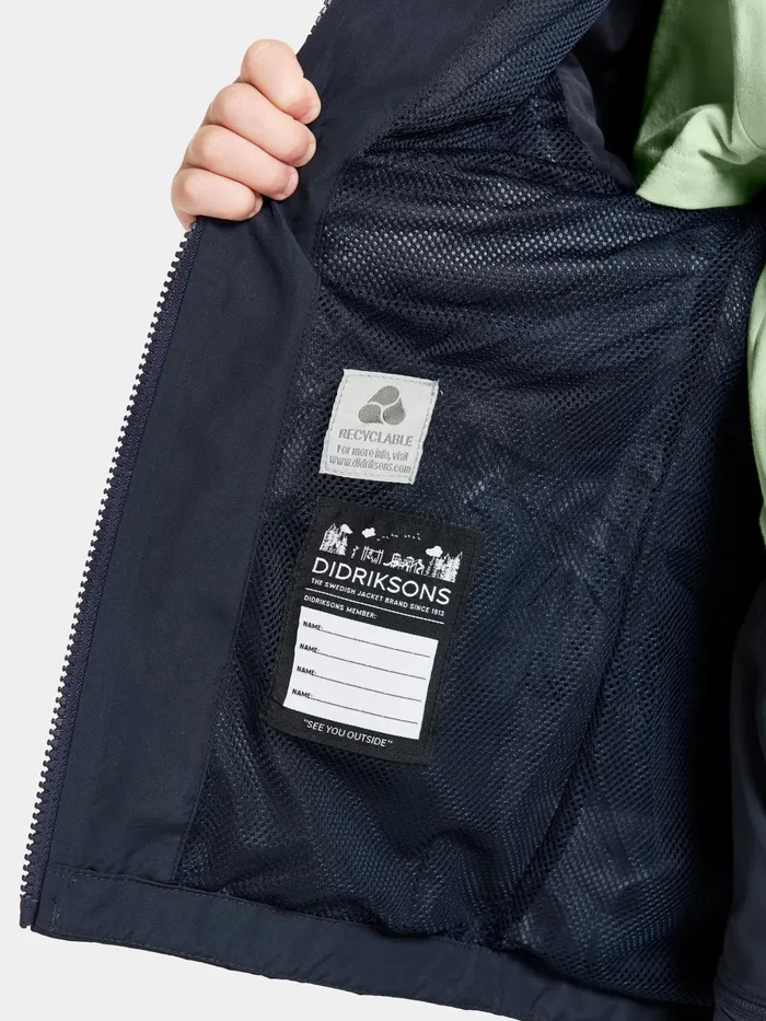 Kids Norma Jacket Navy Didriksons Spring Jackets