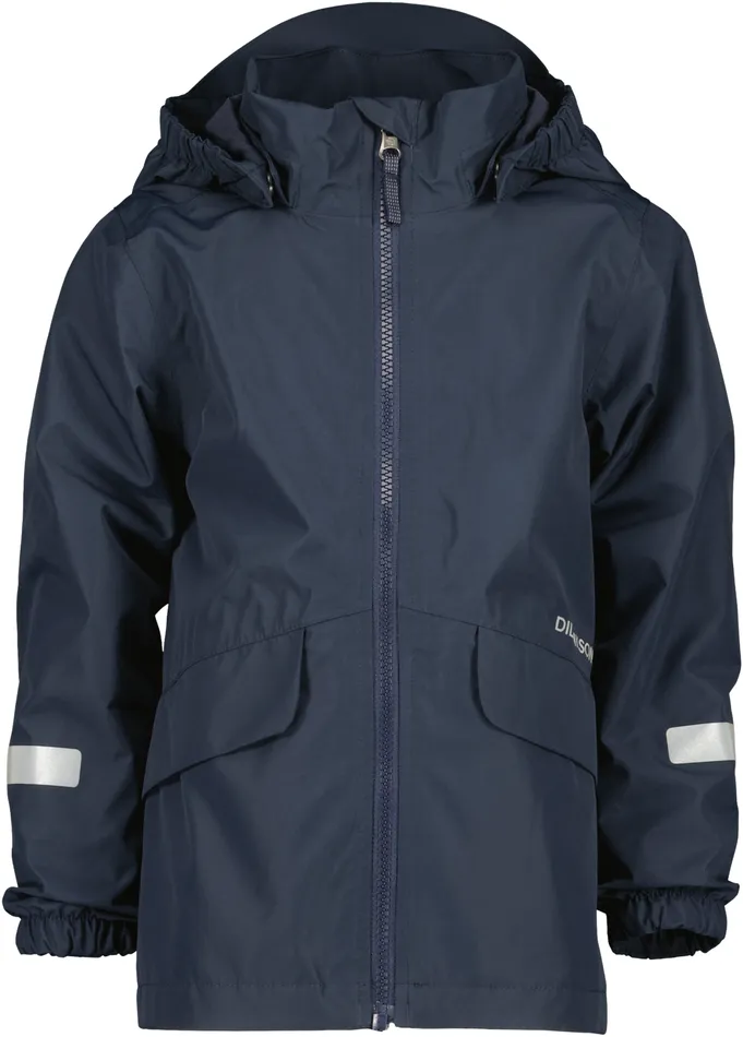 Kids Norma Jacket Navy Didriksons Spring Jackets