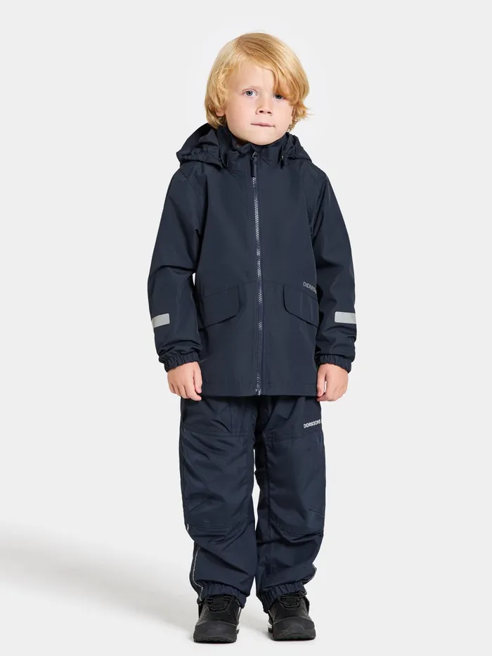 Kids Norma Jacket Navy Didriksons Spring Jackets