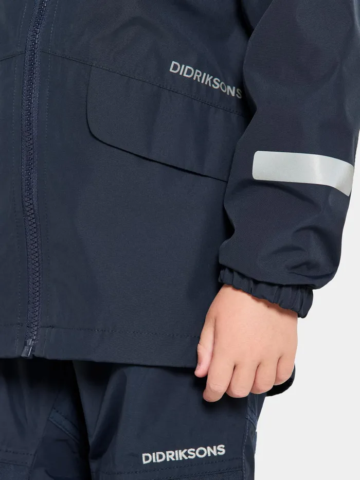 Kids Norma Jacket Navy Didriksons Spring Jackets