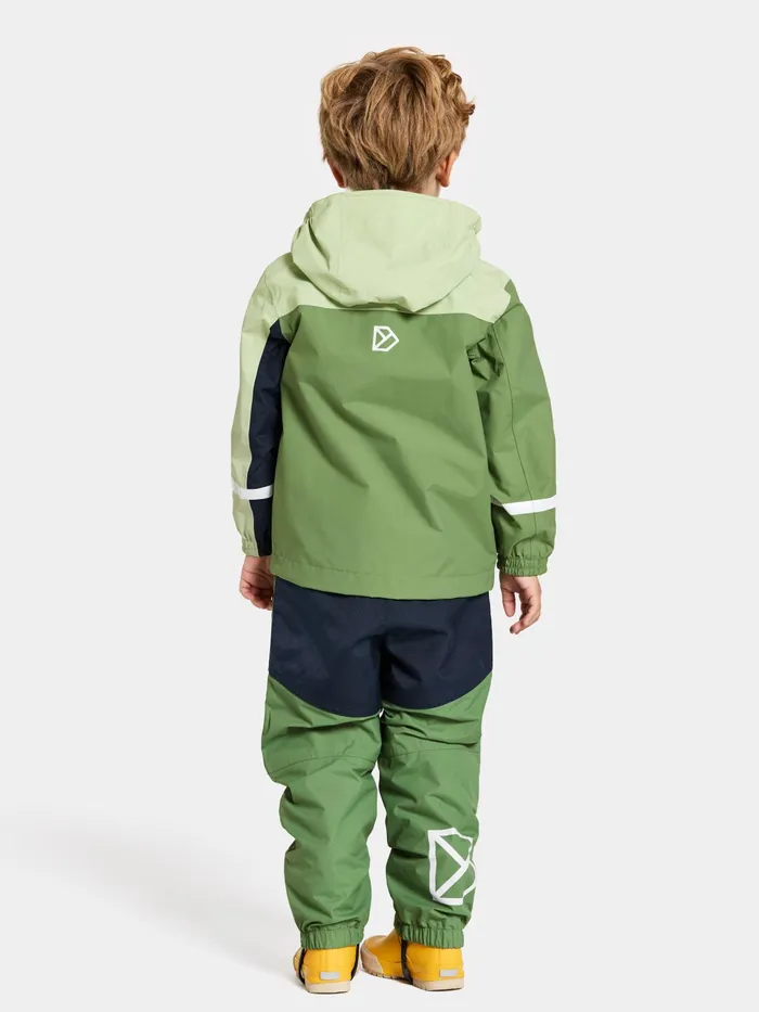Kids Pilvi Jacket Light Algae Green Didriksons Spring Jackets