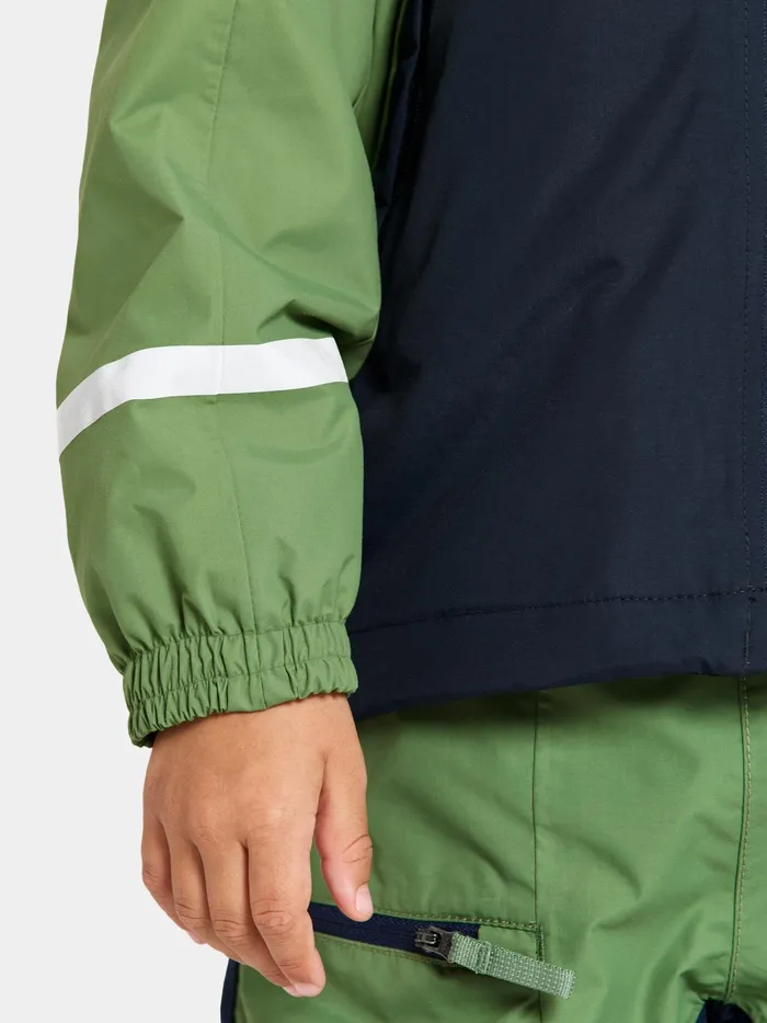 Kids Pilvi Jacket Light Algae Green Didriksons Spring Jackets