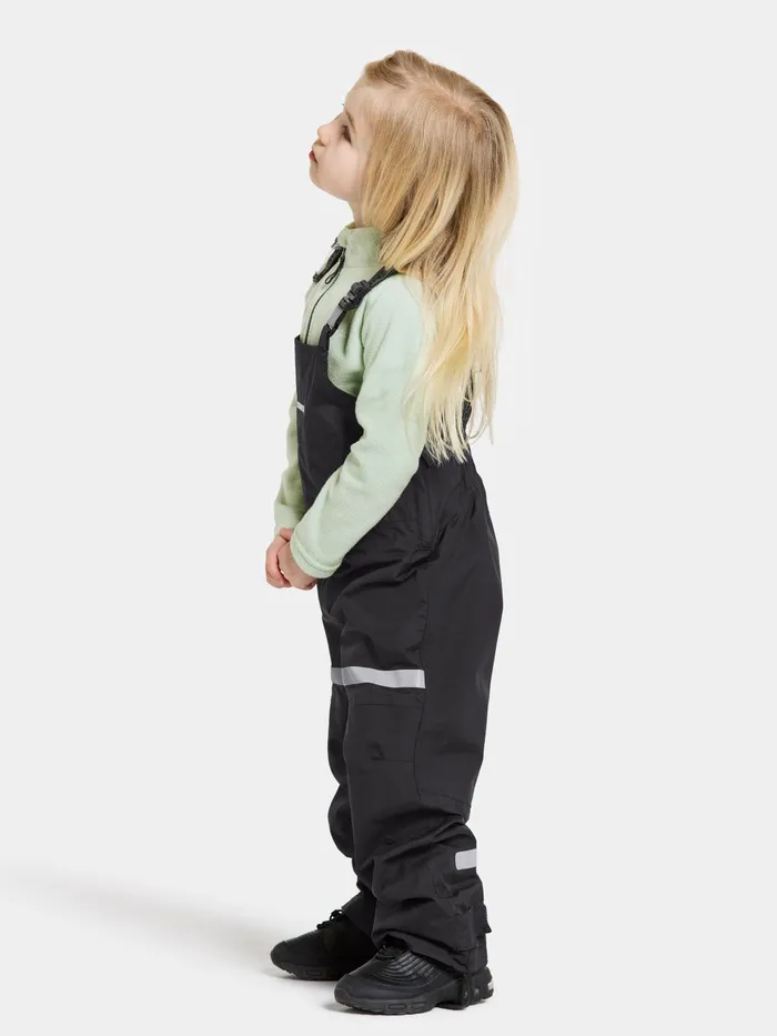 Kids Pilvi Pant Black Didriksons Waterproof Trousers