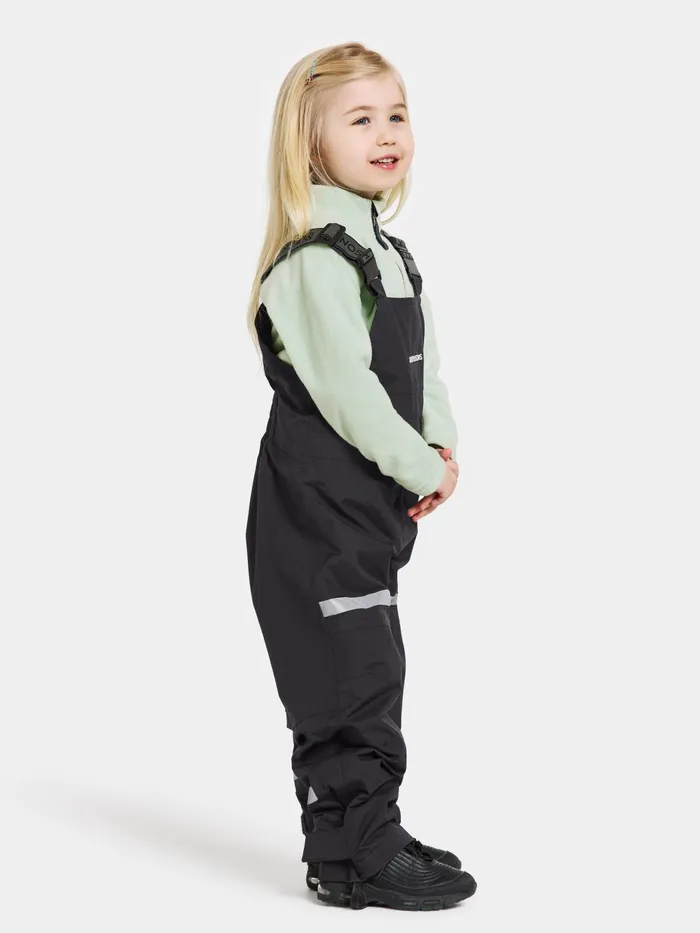 Kids Pilvi Pant Black Didriksons Waterproof Trousers