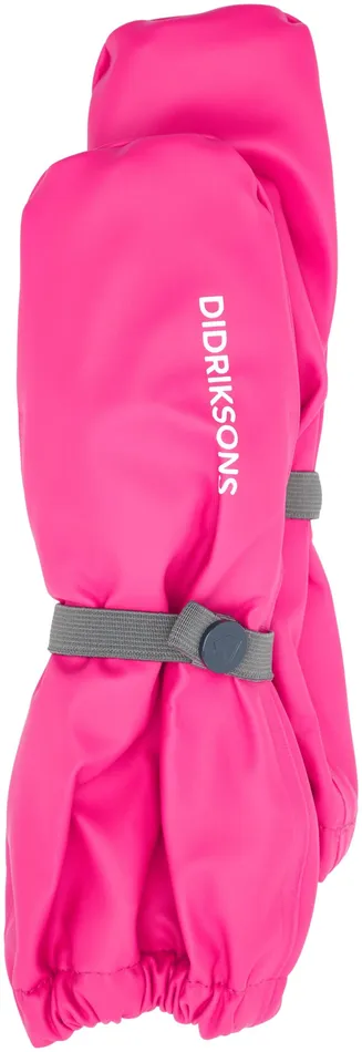 Kids Plastic Pink Didriksons Gloves and Mittens