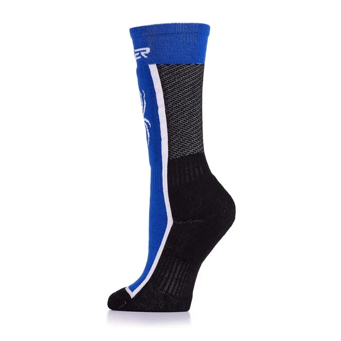 Kids Sweep Electric Blue Spyder Socks