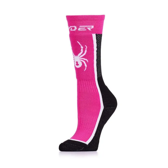 Kids Sweep Pink Spyder Socks