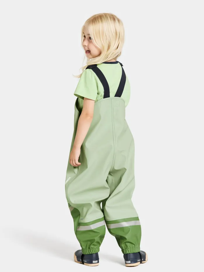Kids Waterman Set Light Algae Green Didriksons Unlined Rain Set