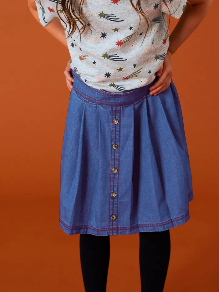 Kids White Stuff Girls039 Clothing Nora Denim Skirt Kids White Stuff Girls039 Clothing Nora Denim Skirt