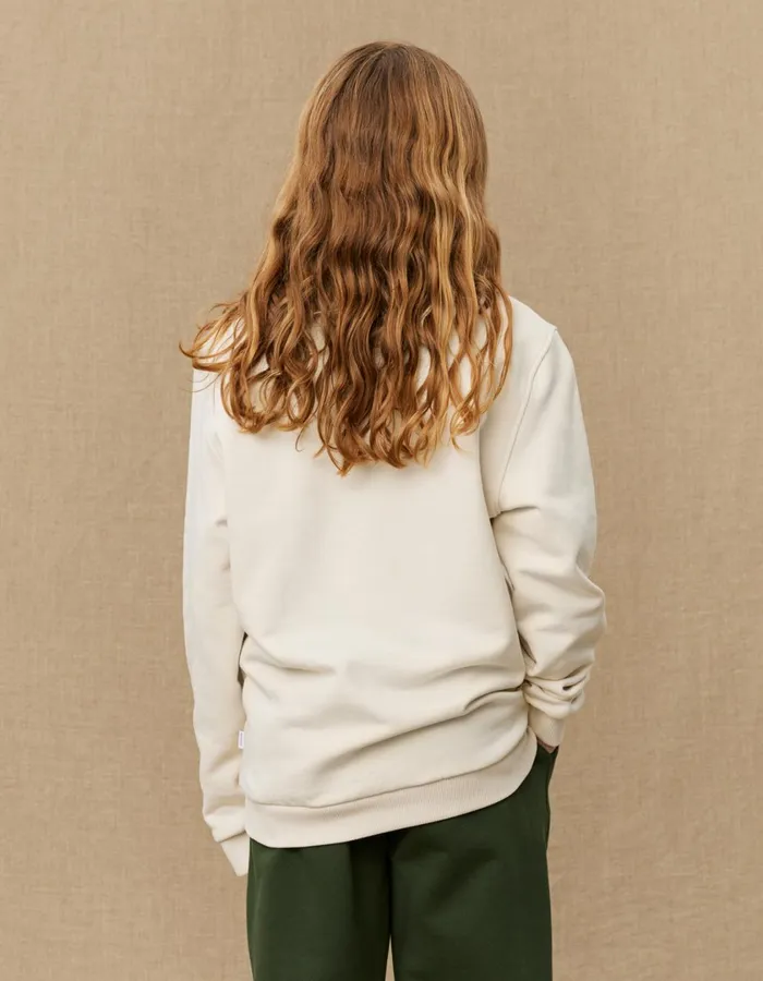Kids Yale College Polo Sweatshirt KIDS 8211 IvoryBlack Les Deux Yale