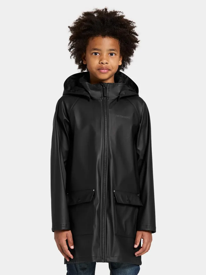 KidsYouth Giga Jacket Black Didriksons Spring Jackets