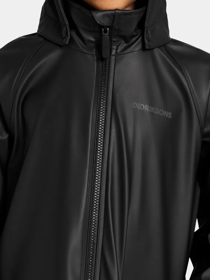 KidsYouth Giga Jacket Black Didriksons Spring Jackets