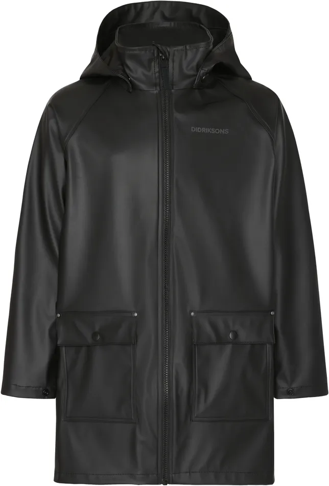 KidsYouth Giga Jacket Black Didriksons Spring Jackets