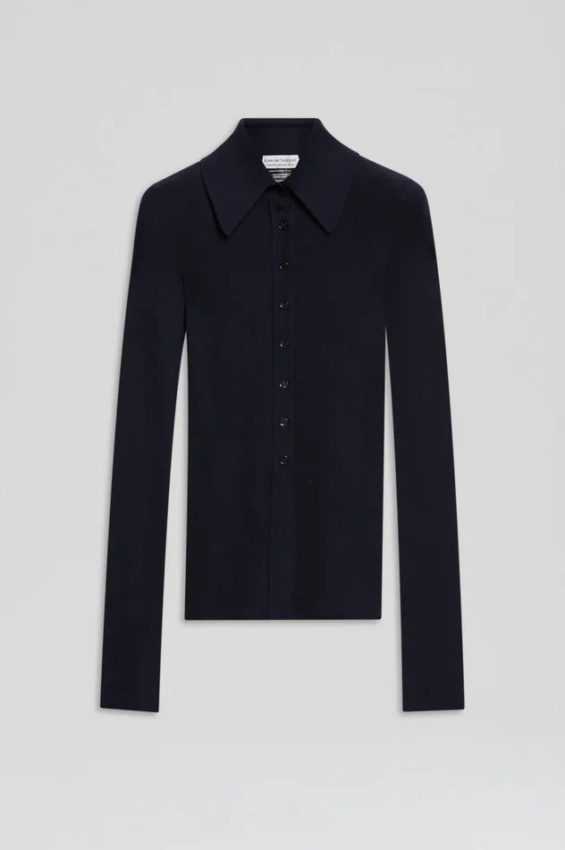 Knitwear BABYWOOL CARDIGAN NAVY ALL Scanlan Theodore Women