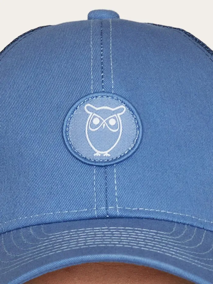 KnowledgeCotton Apparel Accessories Twill Trucker Cap Moonlight Blue 8211 Women KnowledgeCotton Apparel Accessories Twill Trucker Cap Moonlight Blue 8211 Women