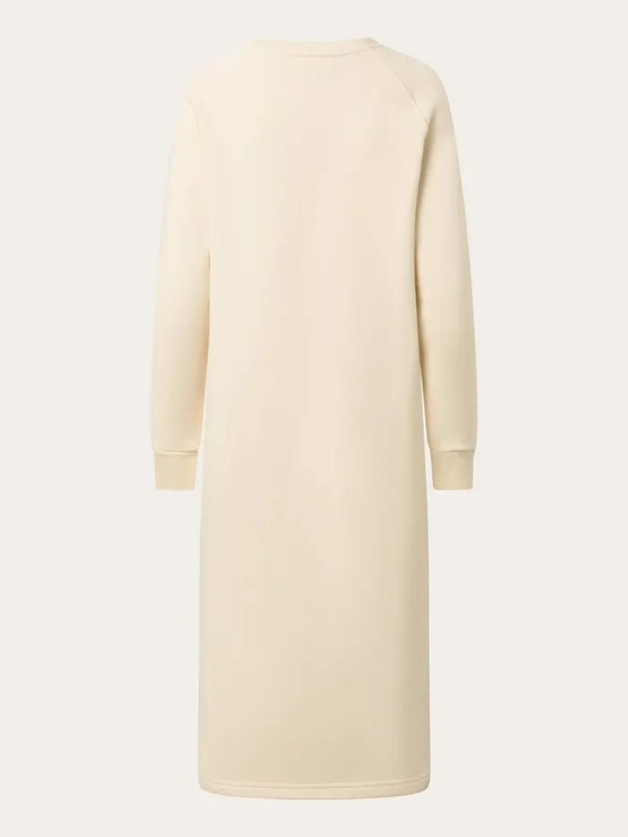 KnowledgeCotton Apparel Dresses And Skirts Twill Sweat Dress Buttercream 8211 Women KnowledgeCotton Apparel Dresses And Skirts Twill Sweat Dress Buttercream 8211 Women