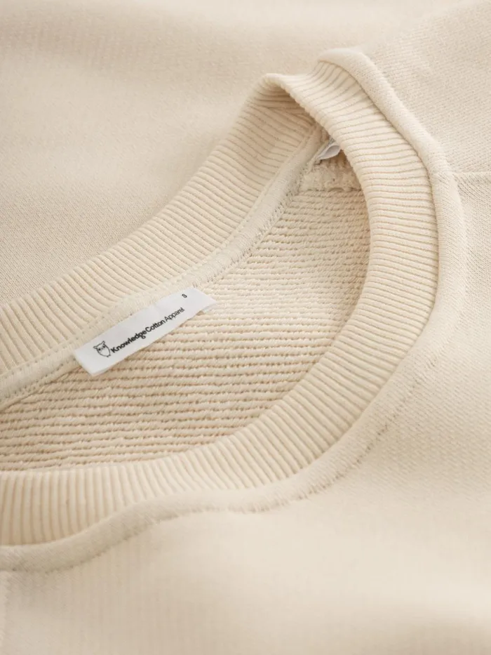 KnowledgeCotton Apparel Dresses And Skirts Twill Sweat Dress Buttercream 8211 Women KnowledgeCotton Apparel Dresses And Skirts Twill Sweat Dress Buttercream 8211 Women