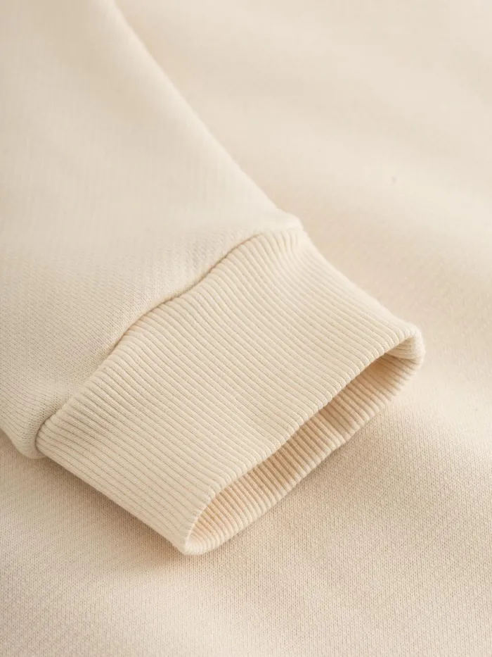 KnowledgeCotton Apparel Dresses And Skirts Twill Sweat Dress Buttercream 8211 Women KnowledgeCotton Apparel Dresses And Skirts Twill Sweat Dress Buttercream 8211 Women