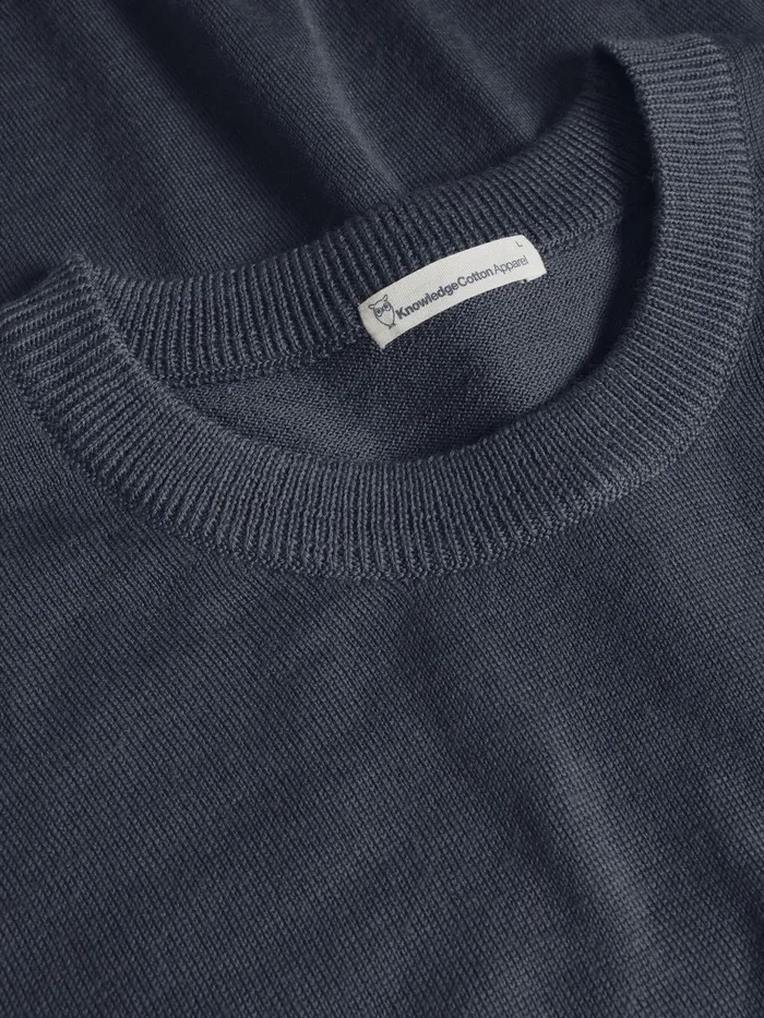 KnowledgeCotton Apparel Knits Regular Merino Knit Crew Neck Rws 8211 Men