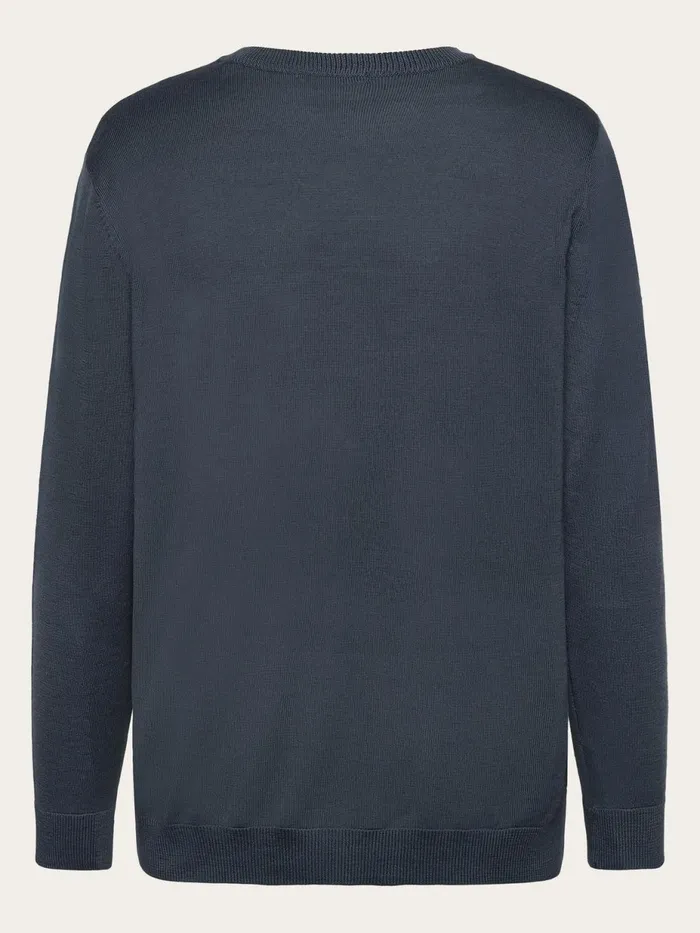 KnowledgeCotton Apparel Knits Regular Merino Knit Crew Neck Rws 8211 Men