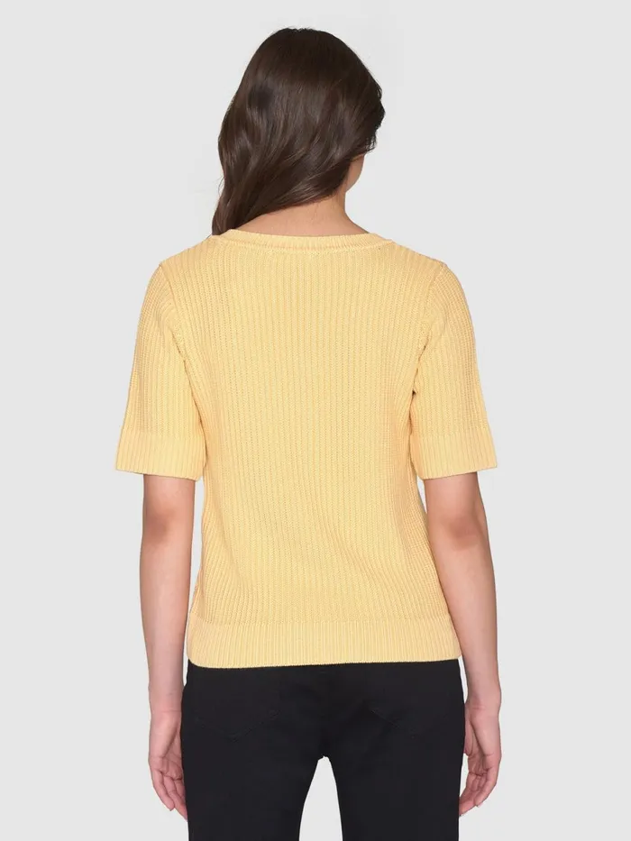 KnowledgeCotton Apparel Knits Short Sleeve Knitted Cardigan Ocsvegan 8211 Women KnowledgeCotton Apparel Knits Short Sleeve Knitted Cardigan Ocsvegan 8211 Women