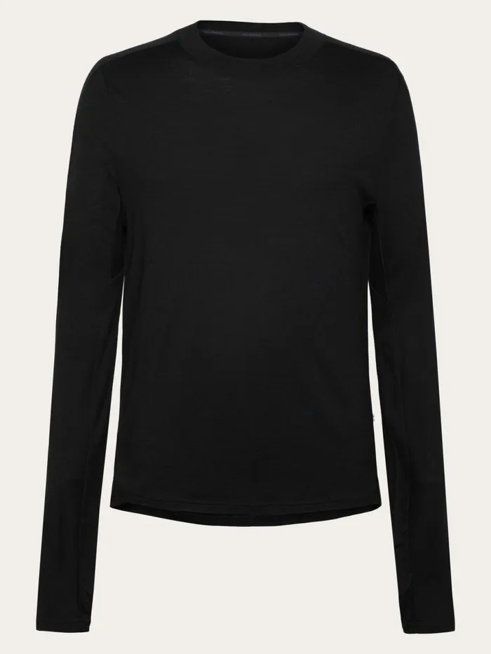 KnowledgeCotton Apparel Long Sleeves Dynamic Wool 175 Single Constructed Long Sleeve Tshirt Rws 8211 Men