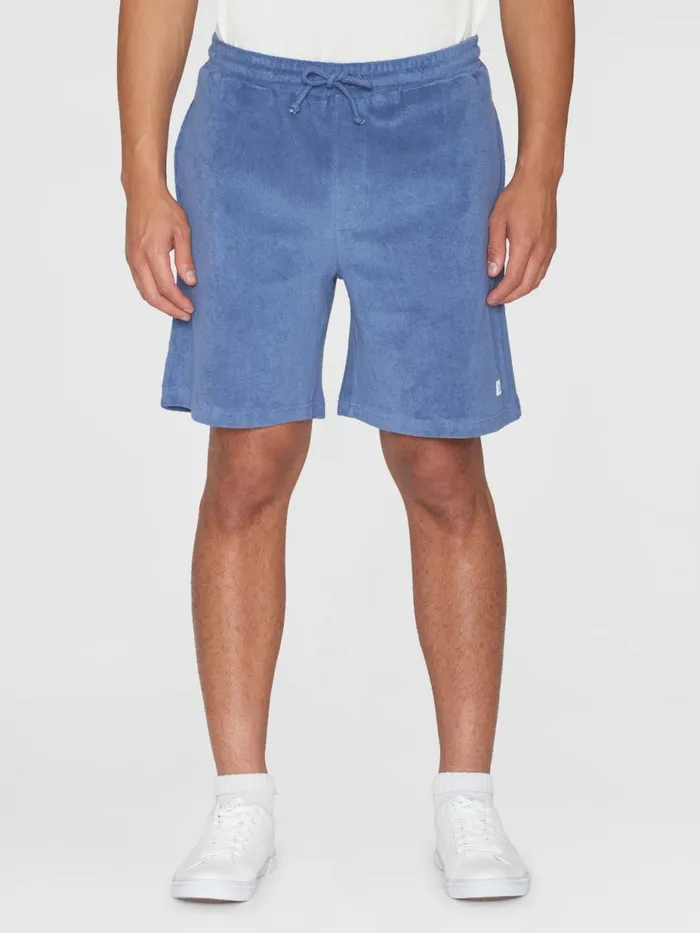 KnowledgeCotton Apparel Shorts Casual Terry Shorts Moonlight Blue 8211 Men KnowledgeCotton Apparel Shorts Casual Terry Shorts Moonlight Blue 8211 Men