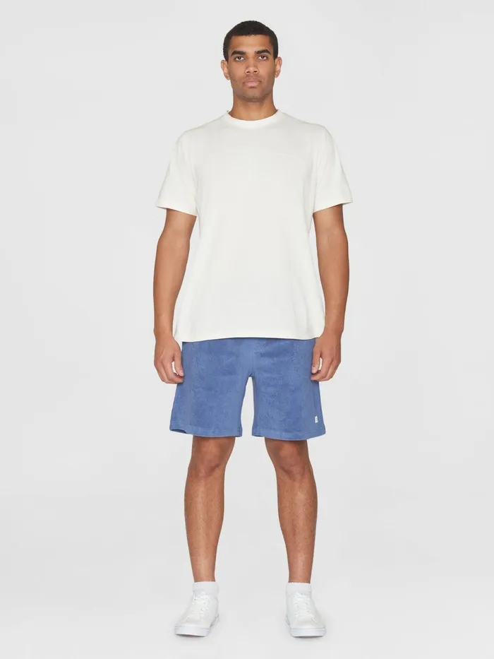 KnowledgeCotton Apparel Shorts Casual Terry Shorts Moonlight Blue 8211 Men KnowledgeCotton Apparel Shorts Casual Terry Shorts Moonlight Blue 8211 Men