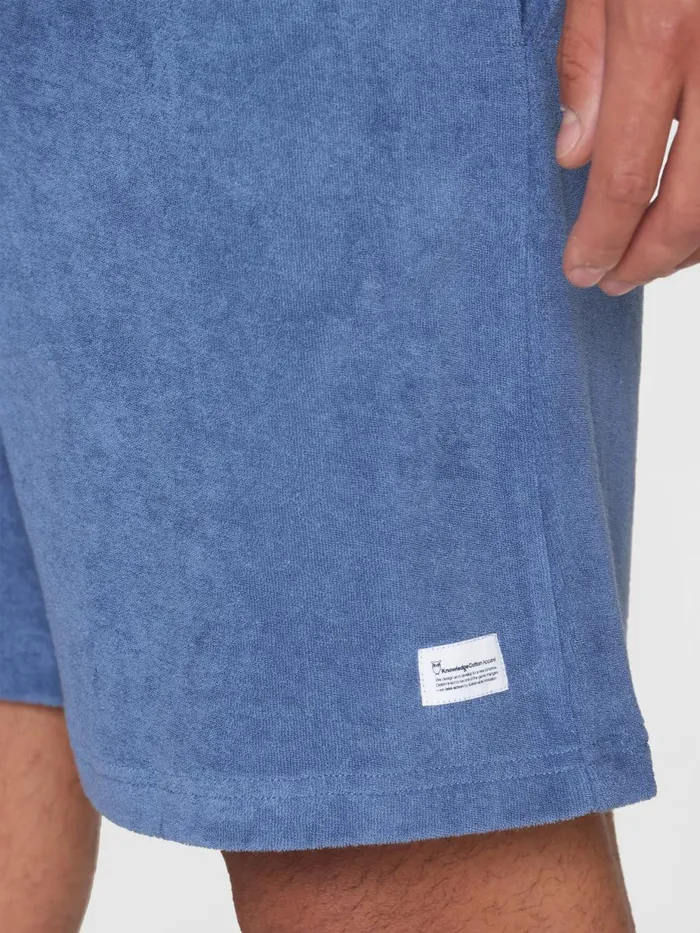 KnowledgeCotton Apparel Shorts Casual Terry Shorts Moonlight Blue 8211 Men KnowledgeCotton Apparel Shorts Casual Terry Shorts Moonlight Blue 8211 Men