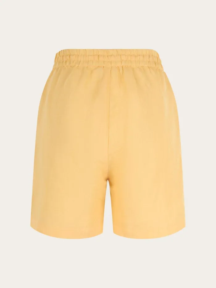KnowledgeCotton Apparel Shorts POSEY Linen Mix Elastic Waist Shorts Impala 8211 Women KnowledgeCotton Apparel Shorts POSEY Linen Mix Elastic Waist Shorts Impala 8211 Women
