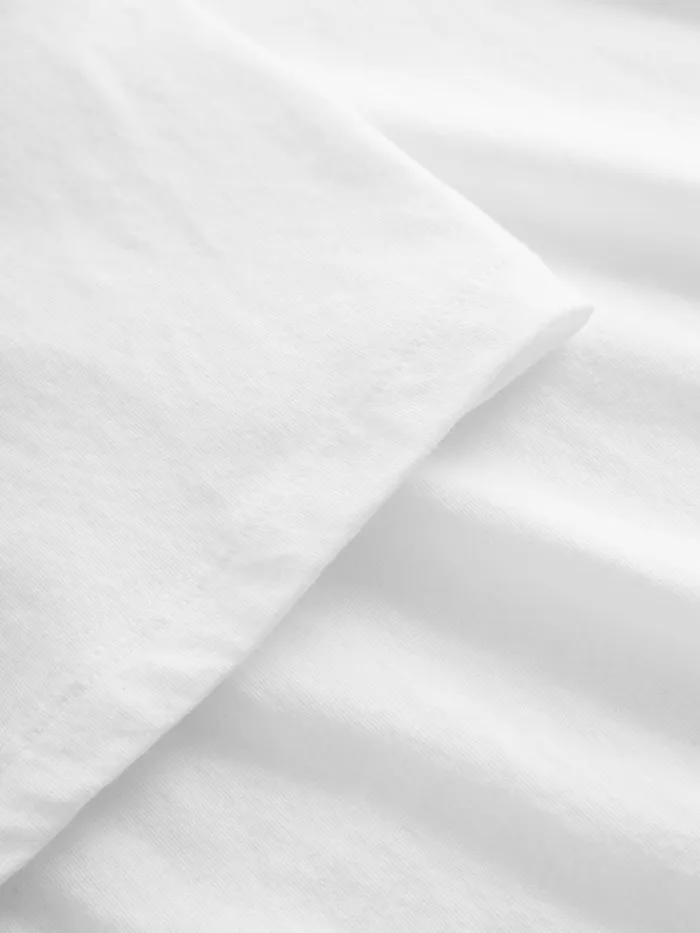KnowledgeCotton Apparel TShirts Regular Fit Basic Tee Bright White 8211 Men KnowledgeCotton Apparel TShirts Regular Fit Basic Tee Bright White 8211 Men
