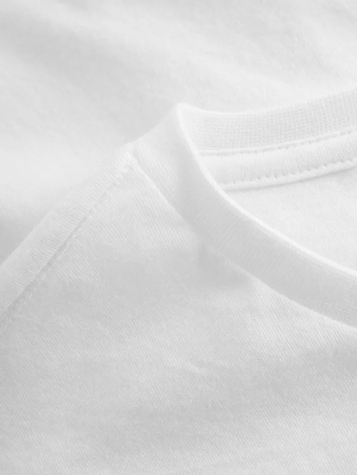 KnowledgeCotton Apparel TShirts Regular Fit Basic Tee Bright White 8211 Men KnowledgeCotton Apparel TShirts Regular Fit Basic Tee Bright White 8211 Men