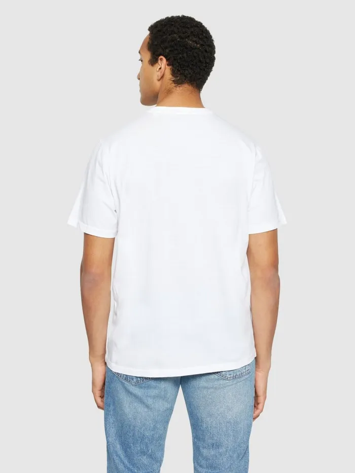 KnowledgeCotton Apparel TShirts Regular Fit Mountain Tshirt Regenerative Organic Certified 8211 Men