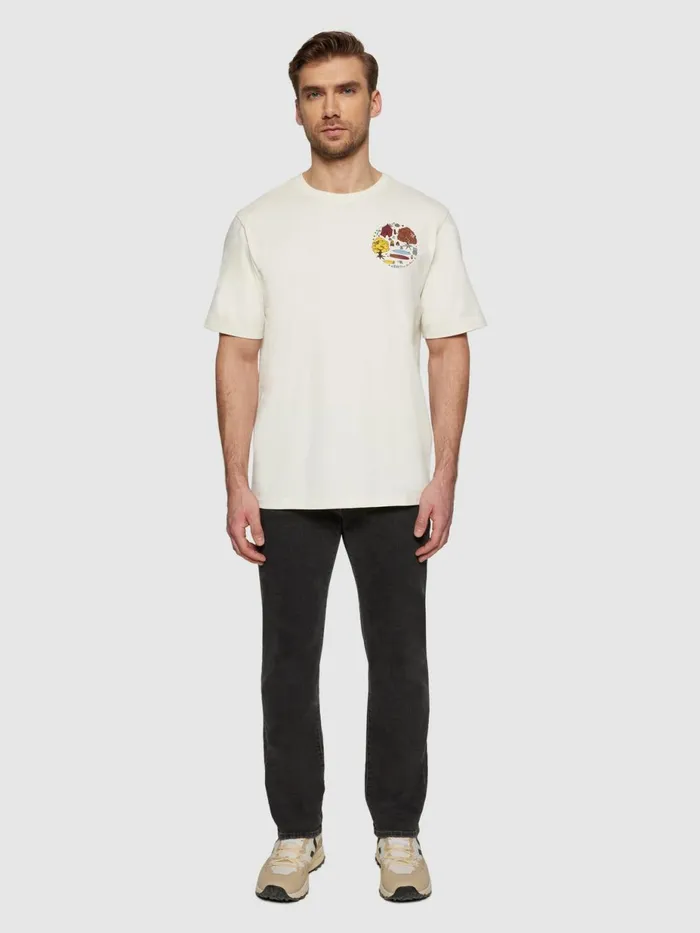KnowledgeCotton Apparel TShirts Regular Fit Print Tshirt Gotsvegan 8211 Men KnowledgeCotton Apparel TShirts Regular Fit Print Tshirt Gotsvegan 8211 Men