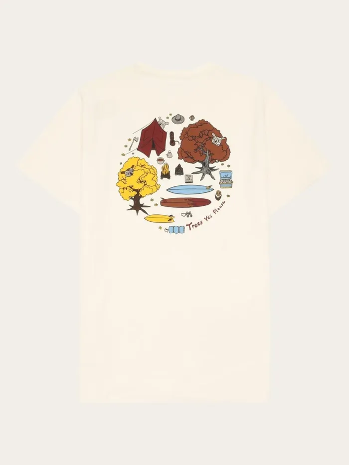 KnowledgeCotton Apparel TShirts Regular Fit Print Tshirt Gotsvegan 8211 Men KnowledgeCotton Apparel TShirts Regular Fit Print Tshirt Gotsvegan 8211 Men
