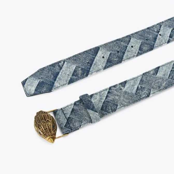 Kurt Geiger Belts Kensington Belt Denim 8211 Women