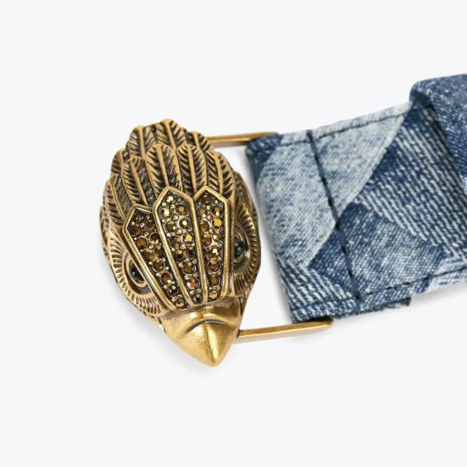 Kurt Geiger Belts Kensington Belt Denim 8211 Women