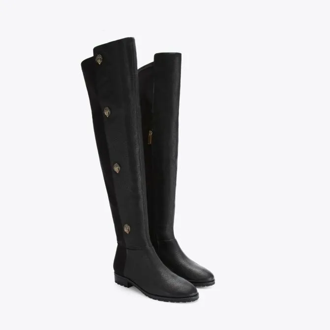 Kurt Geiger Boots Shoreditch Over The Knee Boot Black 8211 Women