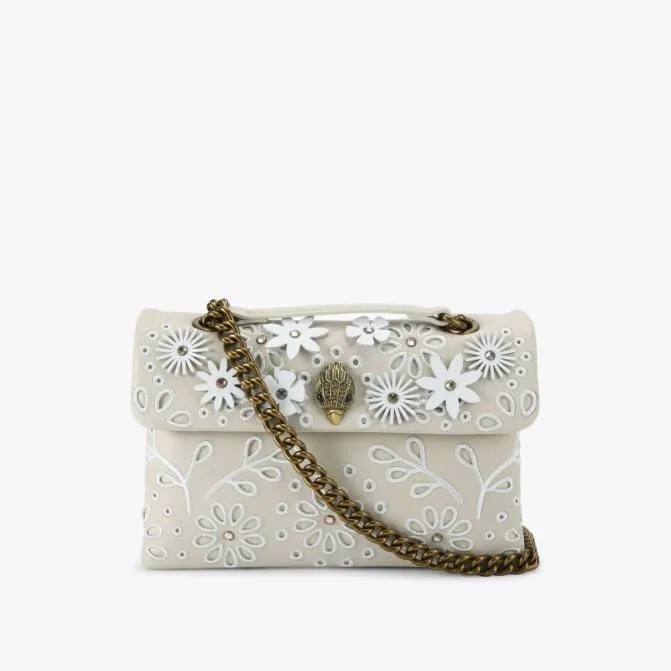 Kurt Geiger Crossbody Bags Kensington Bag Flower Bone 8211 Women
