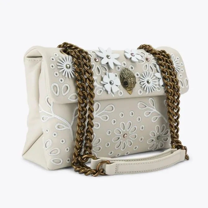 Kurt Geiger Crossbody Bags Kensington Bag Flower Bone 8211 Women